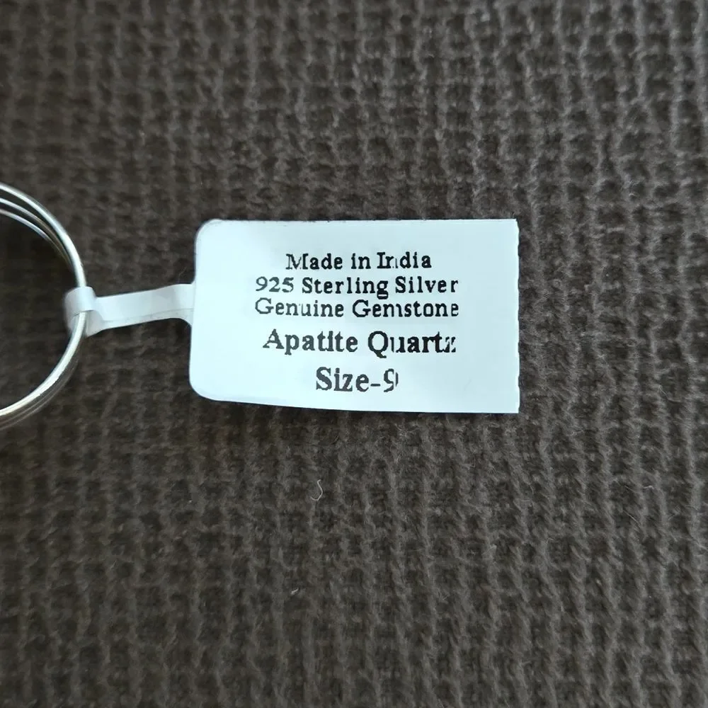 Shivam Apatite Quartz Statement Ring💍 - NWT